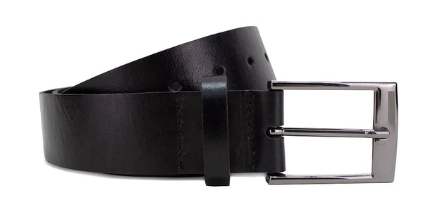 Cinto Casual de Couro Black - Couro Nobre
