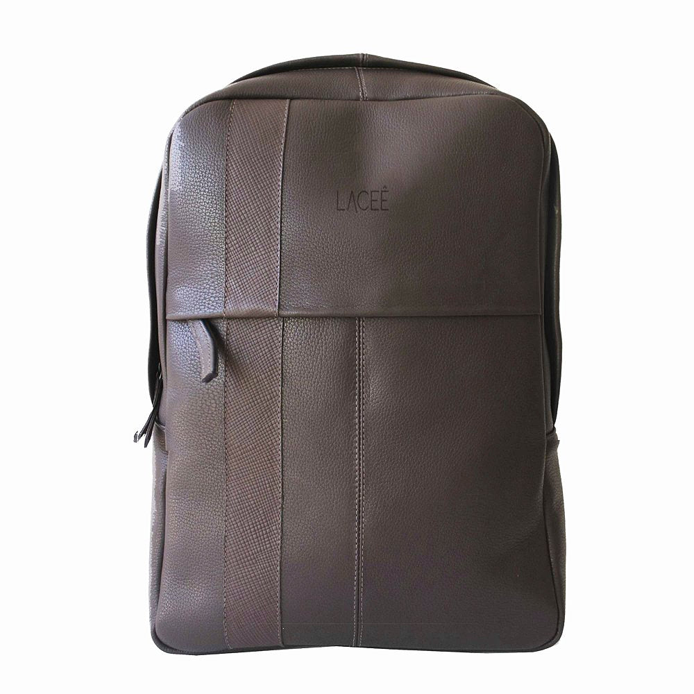 Mochila de Couro Turin Café - Couro Nobre